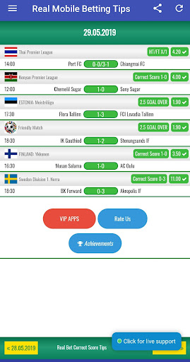 Real Bet Vip Correct Score Betting Tips Apk