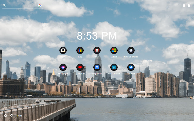 New York City New Tab Wallpaper Theme