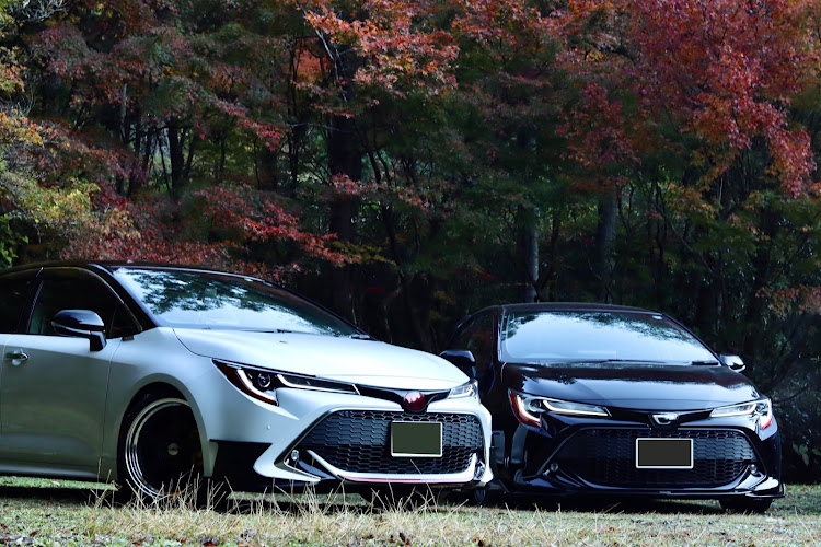 カローラスポーツのいつもイイネ&コメントありがとうございます🙇‍♂️・紅葉狩り🍁パトロール・早起きは三文の徳？・早朝写活・守レンジャーに関するカスタム事例の投稿画像2枚目