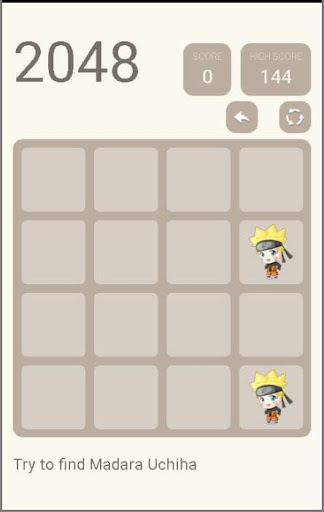 Chibi Anime 2048 Puzzle