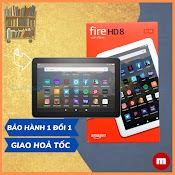 [Mã Skamsale12 Giảm 10% Đơn 200K] Máy Tính Bảng Kindle Fire Hd 8 2020, Tặng Miếng Dán Hoặc Cover