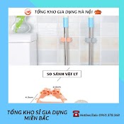 Móc Dán Tường Kẹp Giữ Cây Lau Nhà / Móc Treo Chổi, Treo Ô, Đồ Dùng 1626