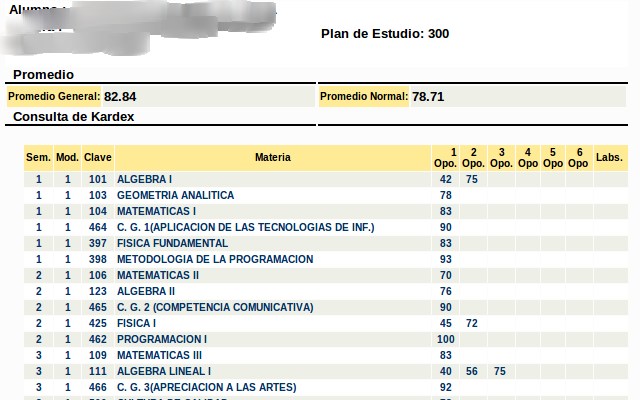 Promedio UANL Preview image 3