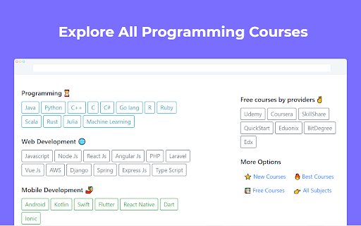 QuickCode - Free Online Programming Courses