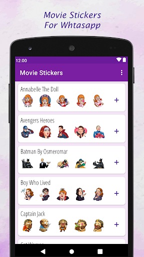 Movie Stickers for Whatsapp