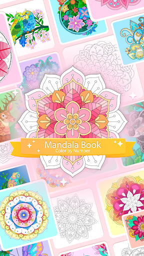 Screenshot Color by Number – Mandala Book