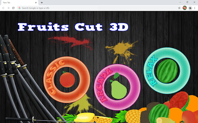 Fruits Cut 3D Online Game