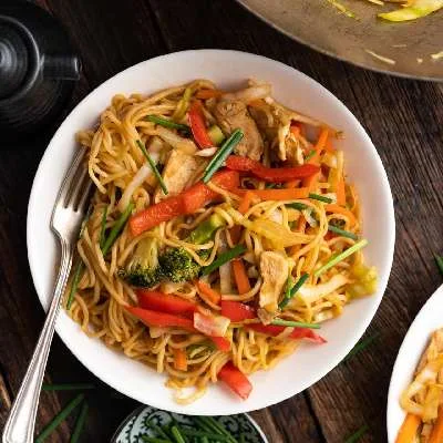 Chicken Yaki Soba Drunken Noodles