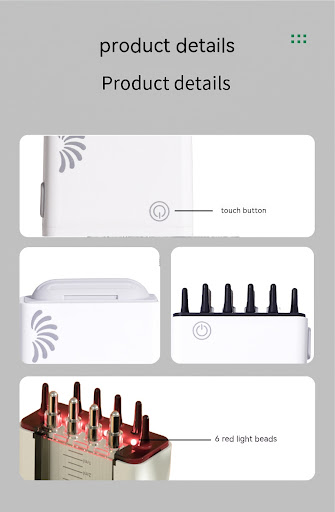 Title 2, Two in One Head Massage Medication Device Provi...