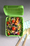 Seven-colour couscous salad.