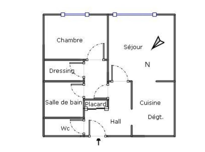 Vente appartement 2 pièces 52 m² à Courbevoie (92400), 335 000 €