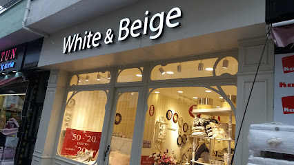 White & Beige