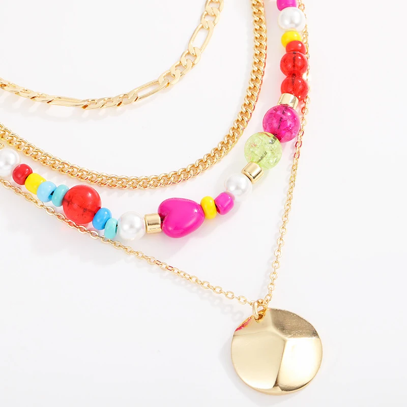 Title 6, Collana donna con perline di frutta in argilla ...