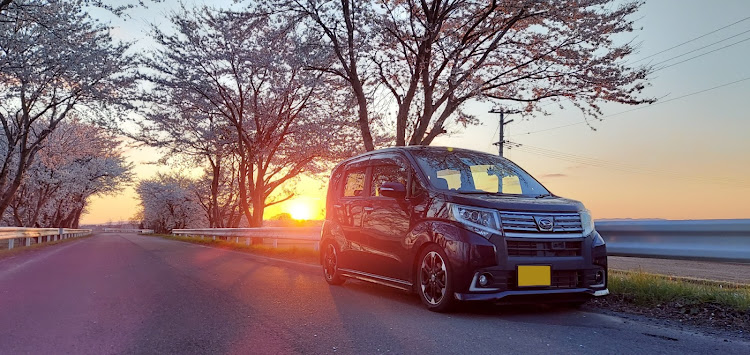 ムーヴカスタムのムーヴ・LA160S・車高調・さくらコラボに関するカスタム事例の投稿画像4枚目