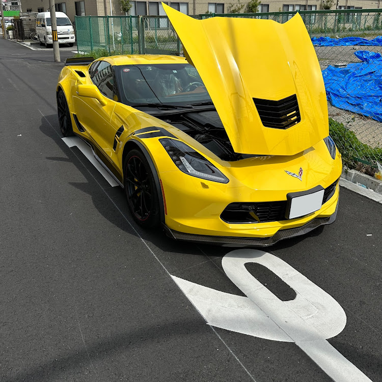 Lさんが投稿したアメ車・コルベット・コルベットc7・コルベット グラン スポーツ・コルベットと繋がりたいに関するカスタム事例の投稿画像1枚目