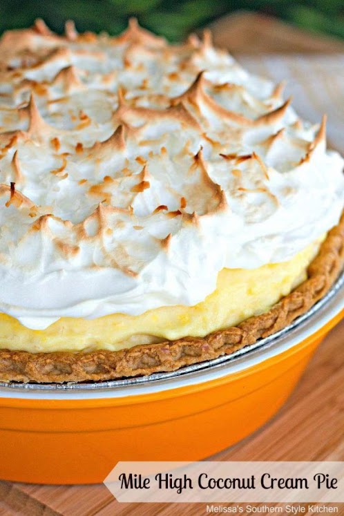 Mile High Coconut Cream Pie