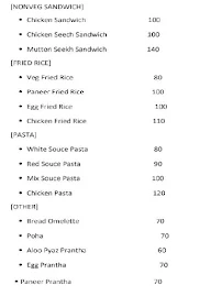 The Zeal Cafe menu 2