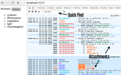 Storyboard DevTools