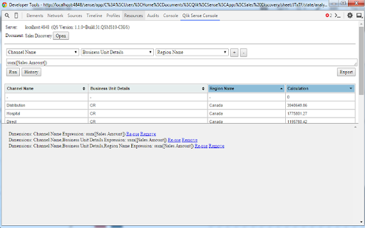 Qlik Sense Console