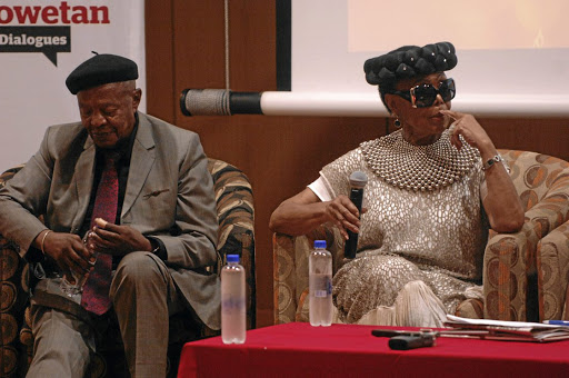 Jazz legend Abigail Kubeka pours her heart out on her relationship with Miriam Makeba during the Sowetan Dialogues held at the Dr Miriam Makeba Concert Hall in Unisa, Pretoria./Ziphozonke Lushaba