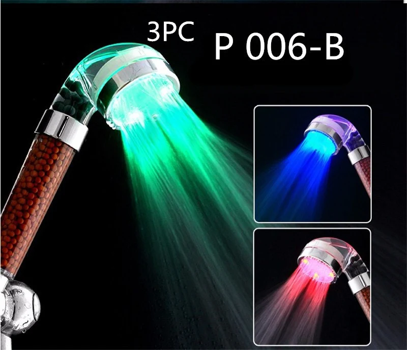 LED Farb-Duschkopf Farbenfrohes Duscherlebnis Verwandle dein Badezimmer in eine Wohlfühloase Einfache Installation Stressabbau Entspannung Genuss