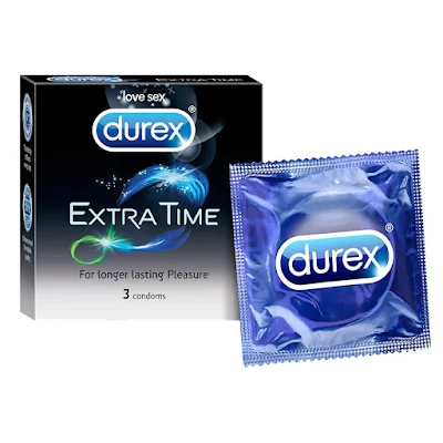 Durex Condoms Extra Time 3 Pc