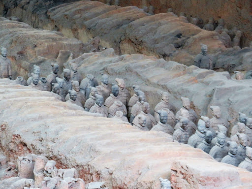 Terracotta Warriors of Xi'an China 2016