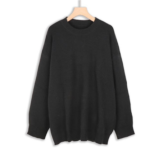 Title 7, Casual Loose Hooded Top Jacket Soft Wool Women...