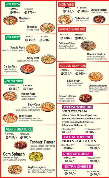 Pizza & Burger Snacks Point menu 