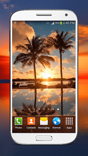 HD Sunset Live Wallpaper