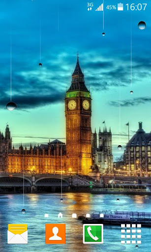 Rainy London Live Wallpaper