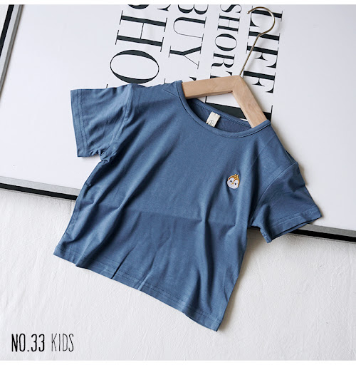Title 5, Baby Ice Silk T-Shirt for Boys and Girls Korean...
