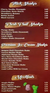 The Scoop Studio menu 4