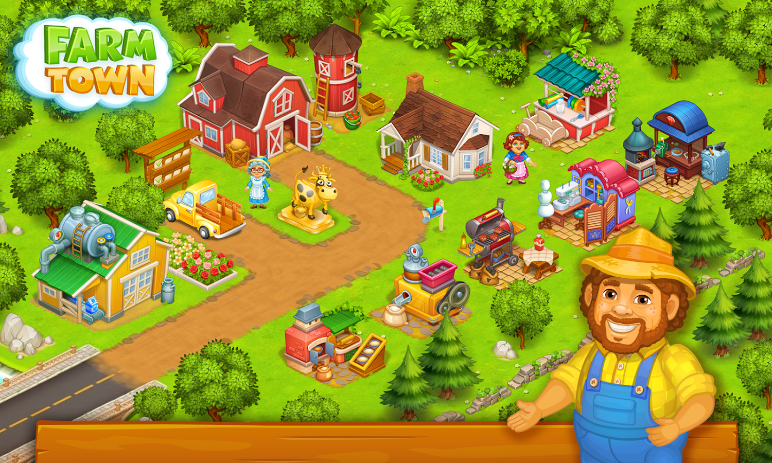   농장 Farm Town™: Happy Day- 스크린샷 