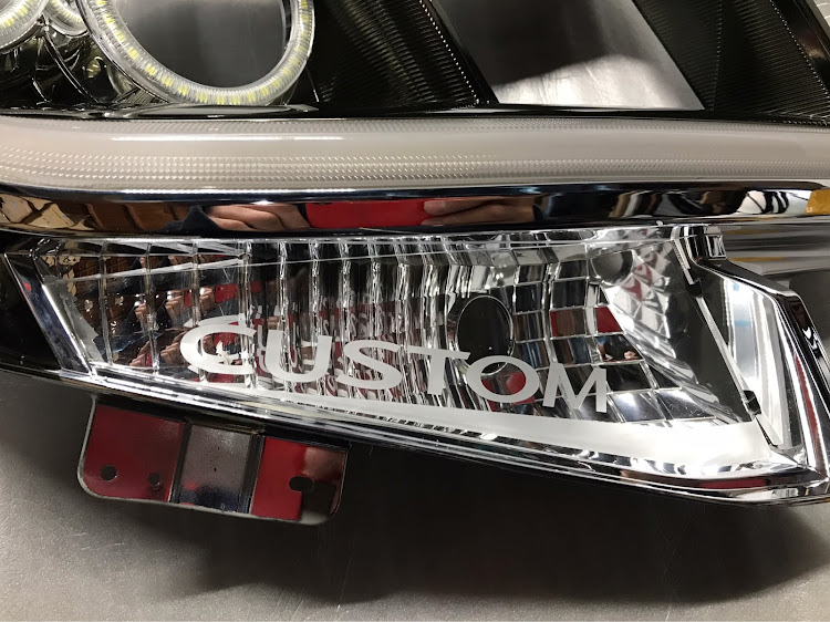 masa000123001さんが投稿したタントカスタム・LA600S・ヘッドライト加工・アクリル加工・ワンオフヘッドライト加工に関するカスタム事例の投稿画像2枚目