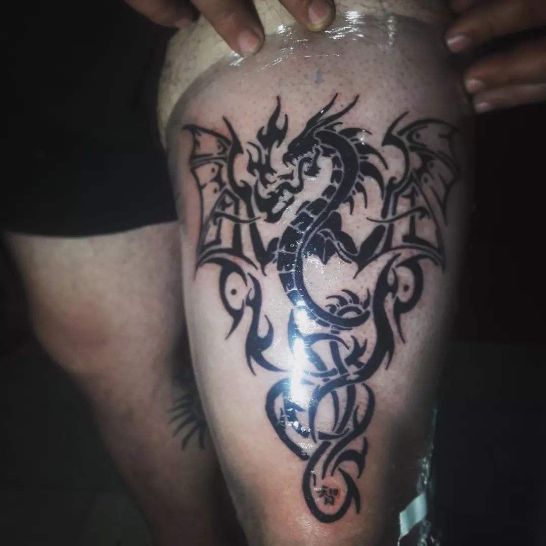 dragon tattoo