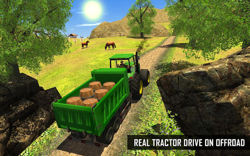 Real Offroad Farm Tractor Driving  Driving Game