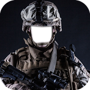 Modern Military Suit Montage  Icon