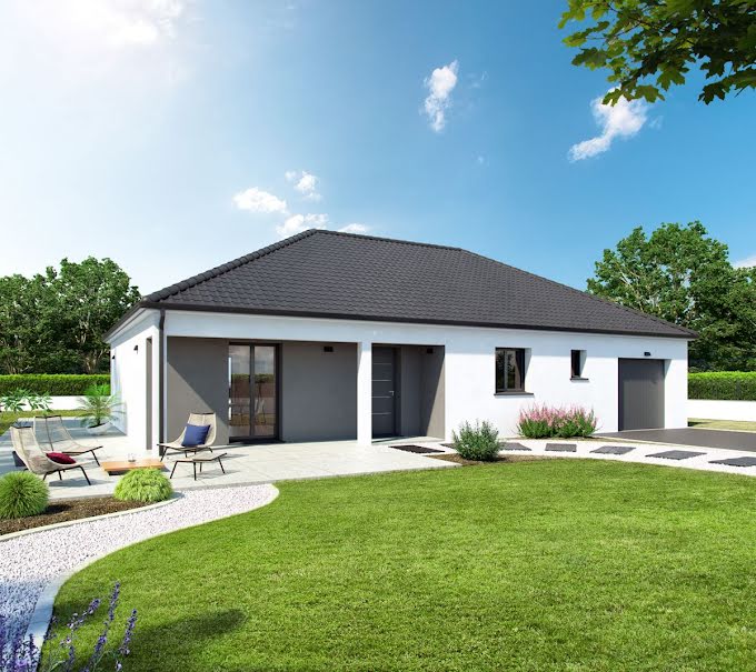 Vente maison neuve 3 pièces 73 m² à Pelousey (25170), 153 953 €