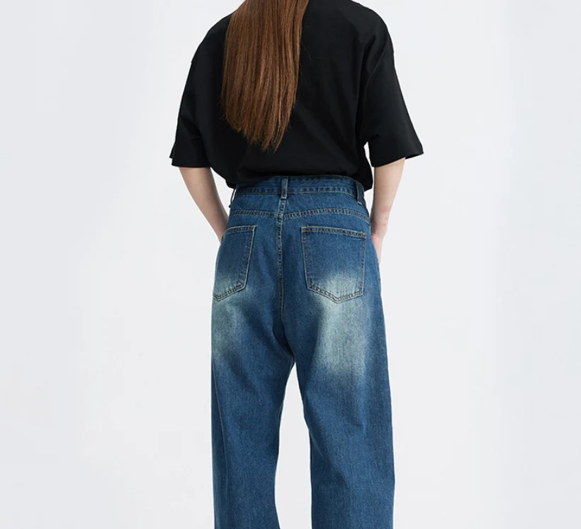 Title 6, Coole Vintage Loose Jeans für Herren. Bequeme, ...