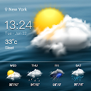 Herunterladen Daily weather forecast widget app Installieren Sie Neueste APK Downloader