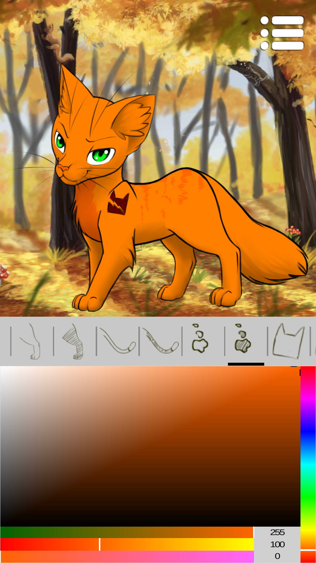 Android application Avatar Maker: Cats 2 screenshort
