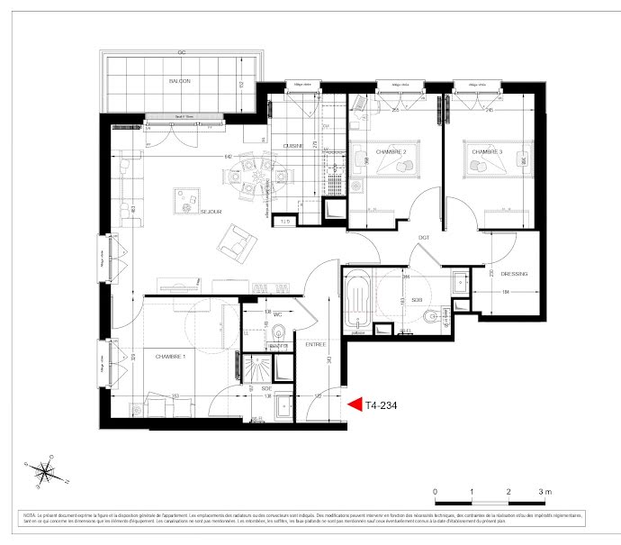 Vente appartement 4 pièces 81.65 m² à Fontenay-aux-Roses (92260), 544 834 €