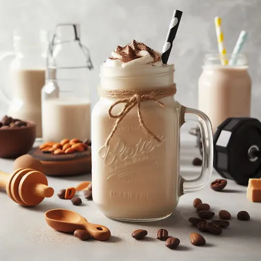 Protein Frappe [450 Ml, Mason Jar]