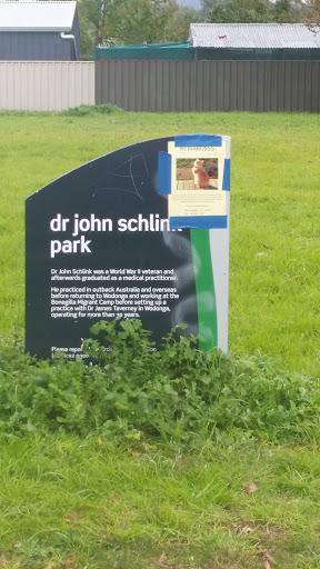 Dr John Schlink Park. 