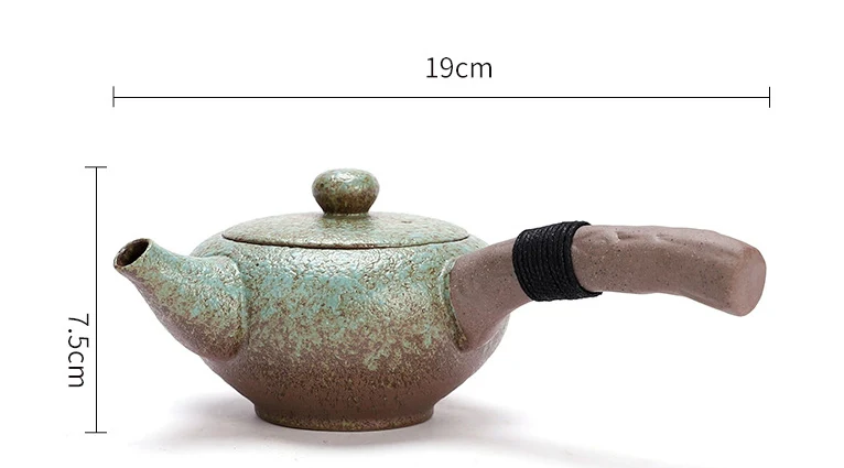 Keramische Chinese vintage Kung Fu theeset voor thuis. Geniet van traditionele theeceremonies met deze prachtige set en ontspan in stijl.