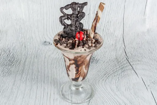 Chocolate Molten Pudding Sundae