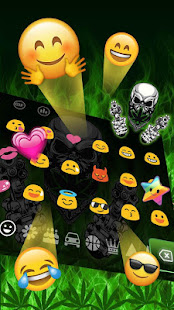 Weed Ghost Gun Keyboard Theme(圖2)-速報App