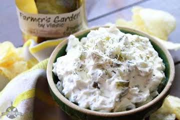 Dill Pickle Dip with Vlasic - Southern Bite