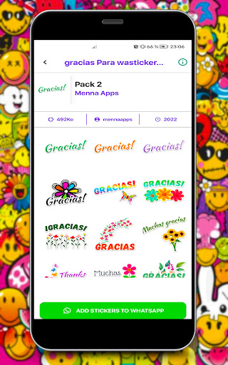 Gracias Para Wastickerapps